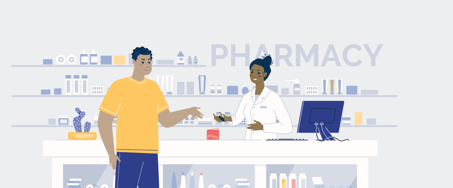 Joining Pharmacists on the Over-the-Counter Hearing Aid Journey (charactervectorart/Shutterstock.com and S. Chanesman)